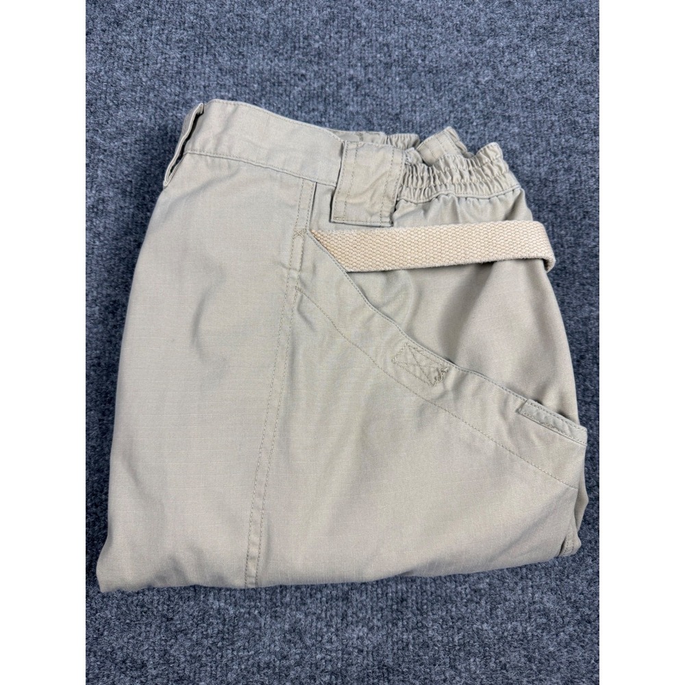 5.11 Tactical Series Khaki Ripstop Cargo Pants Mens 42x32 Tan Utility Trousers